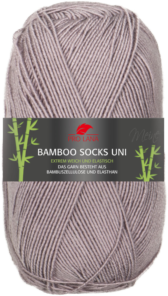 Bamboo Socks Uni 4-fach 100 g von Pro Lana