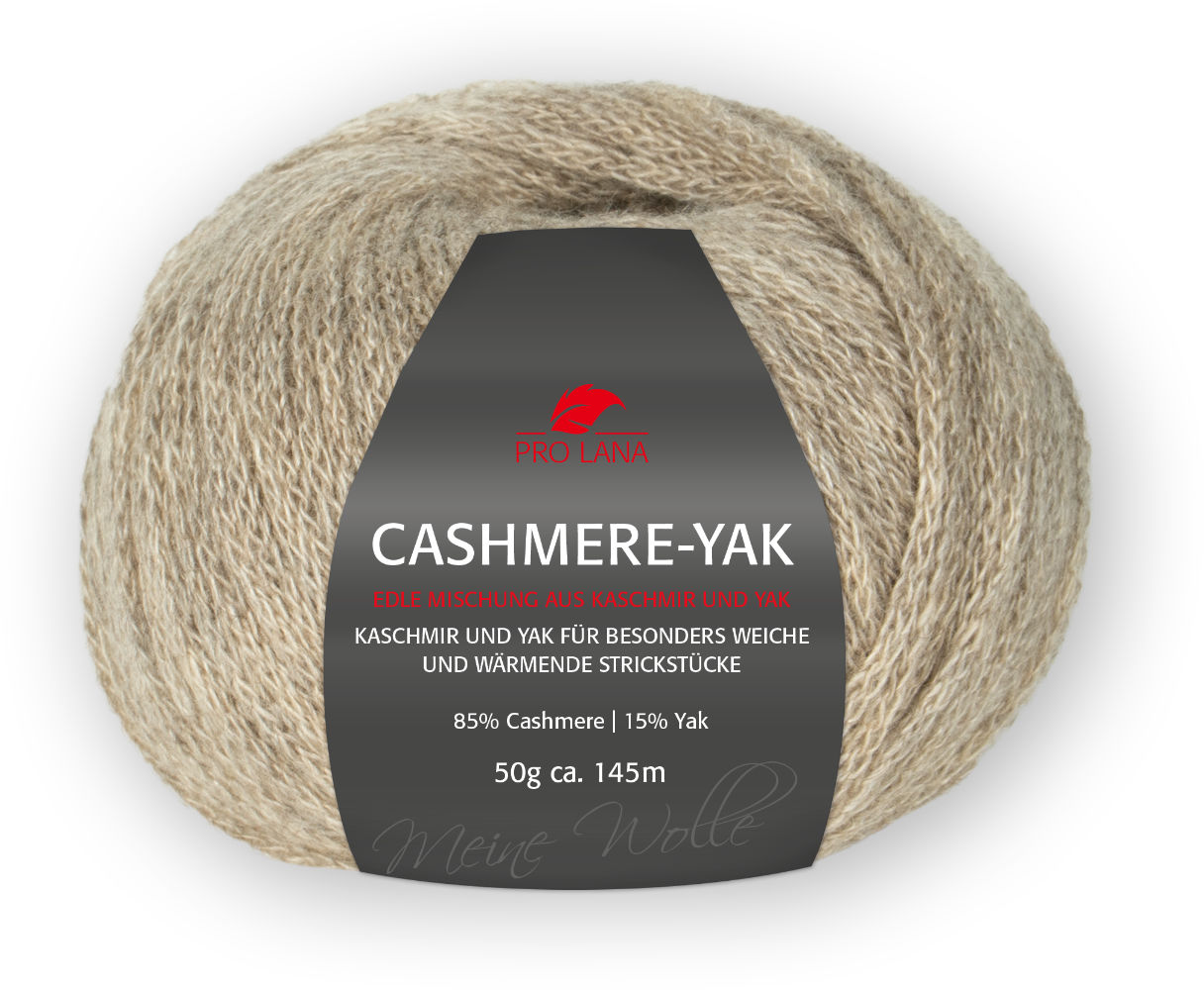 Cashmere-Yak von Pro Lana 0008 - beige