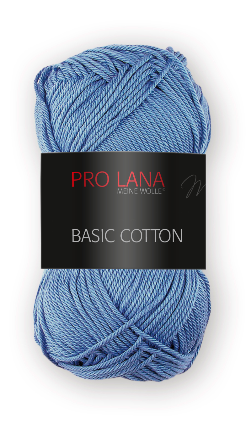Basic Cotton von Pro Lana 0055 - mittelblau