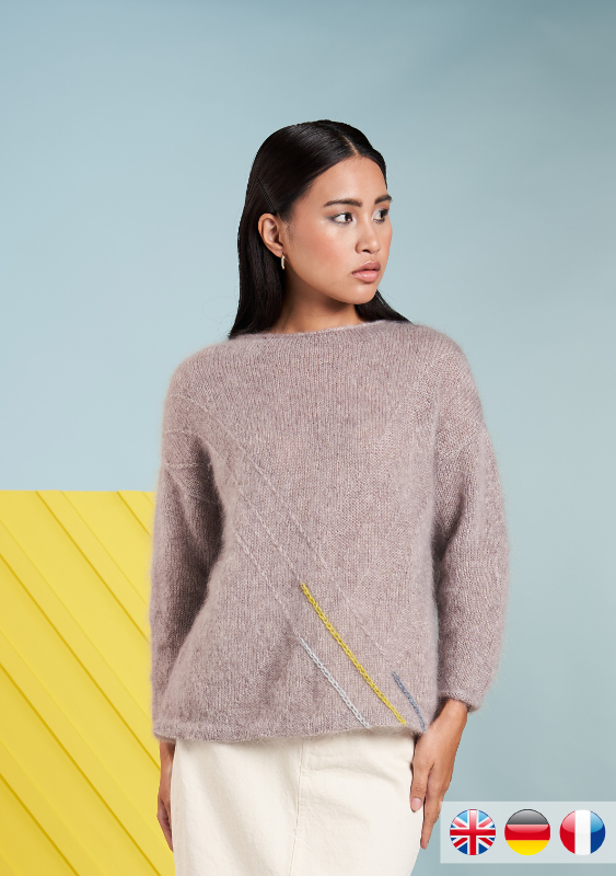 Pullover Depth | Einzelanleitung | Stricken | Georgia Farrell