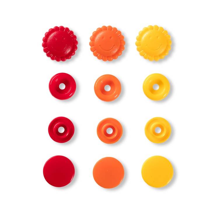 gelb / mandarine / rot