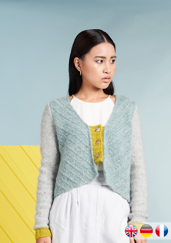 Strickjacke Reflect | Einzelanleitung | Stricken | Georgia Farrell