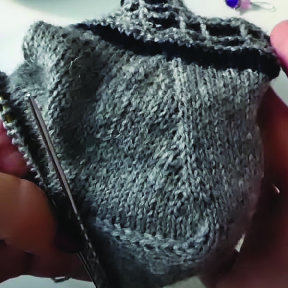 Zunahmeferse - Nadelspiel | Anleitung | Wolle Supersocke 100 Linie 3 Color 4-fach  | Stricken | Sylvie Rasch
