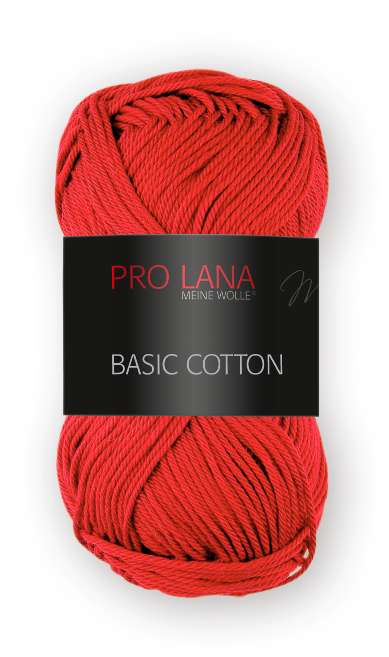 Basic Cotton von Pro Lana 0031 - feuerrot