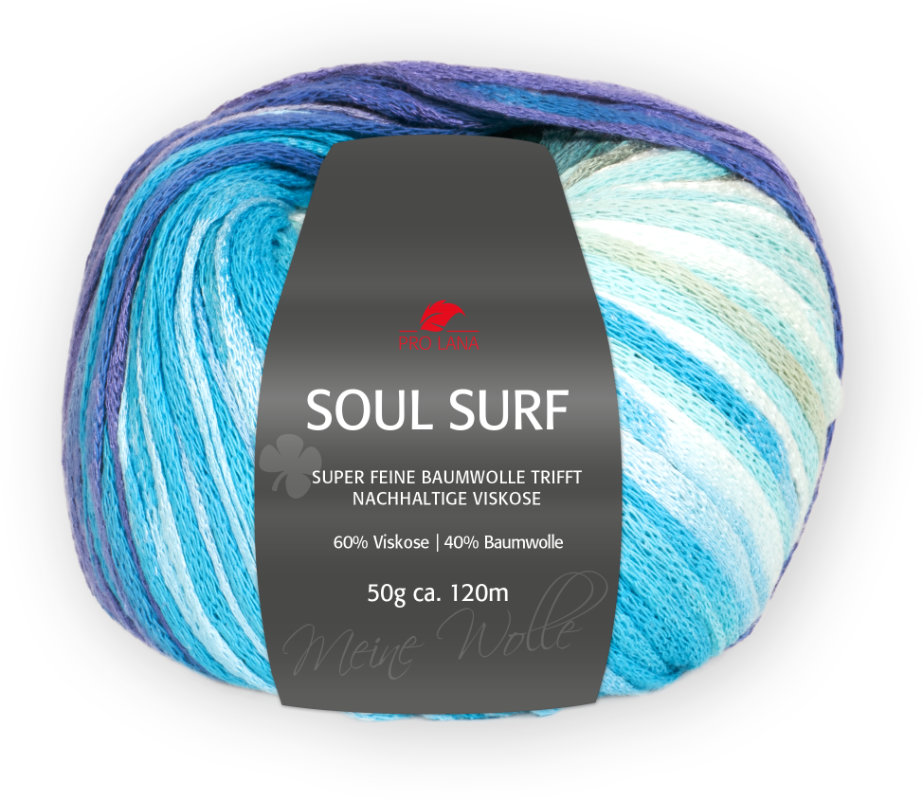 Soul Surf von Pro Lana 0084 - jeans / türkis