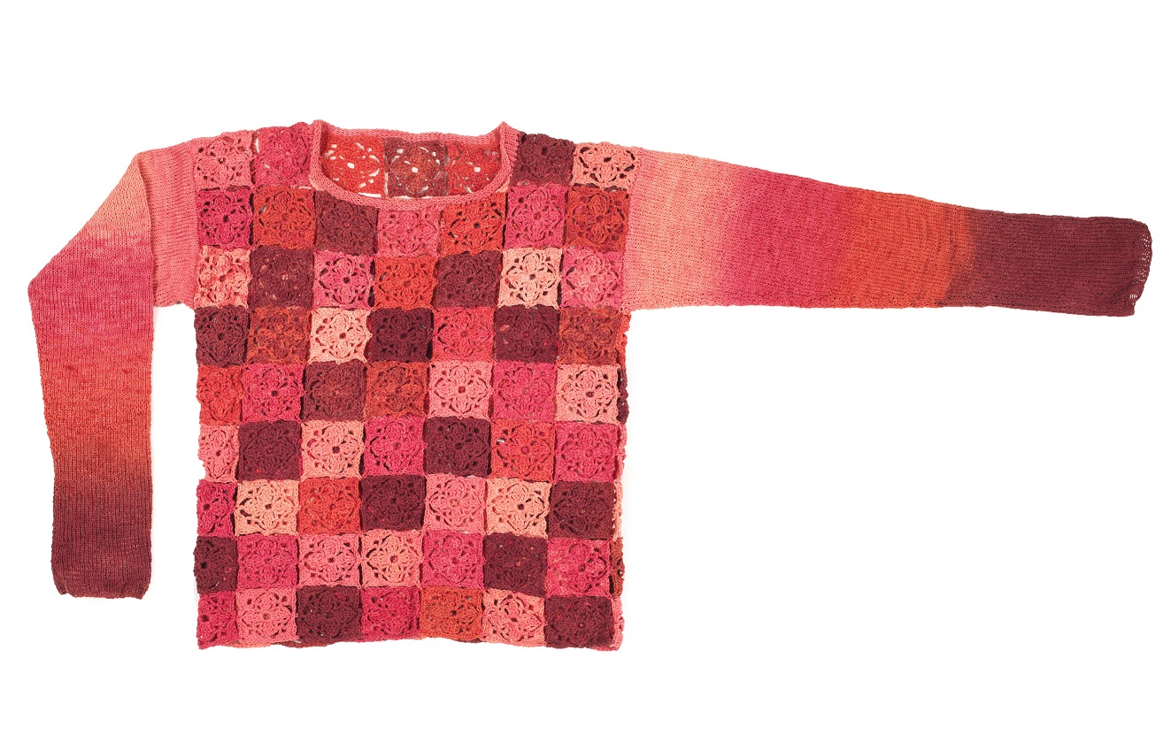 Pullover "Altes Rom" | Anleitungsheft | Wolle Zauberball® Cotton  | Häkeln, Stricken | Gerhard Schoppel