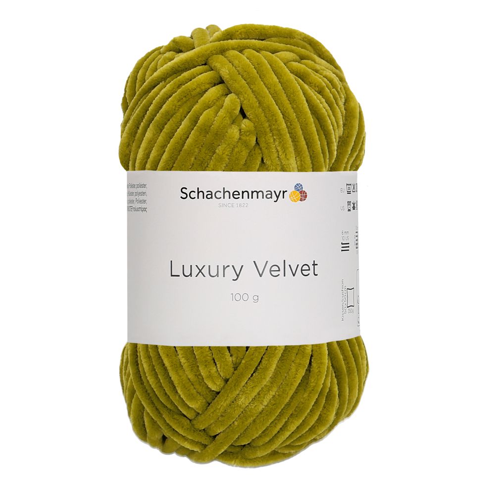 Luxury Velvet von Schachenmayr 0072 lime