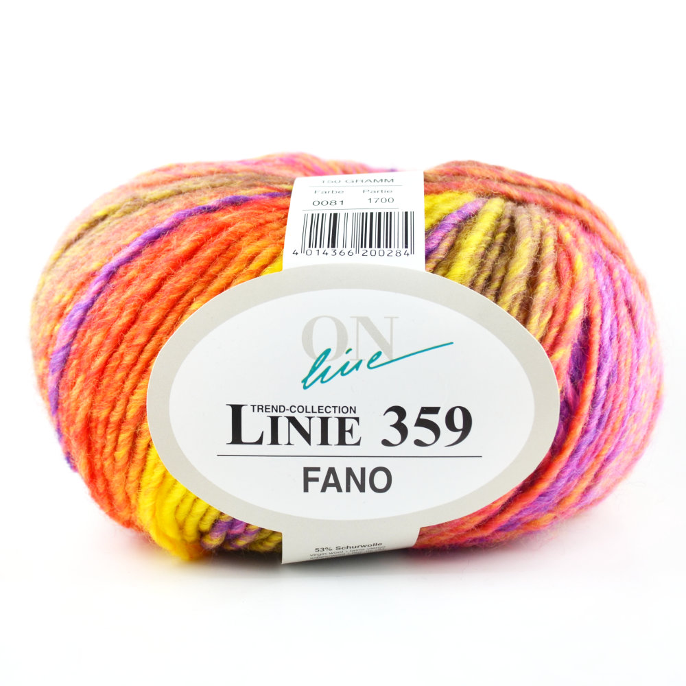 Fano Linie 359 von ONline 0127 - pink color