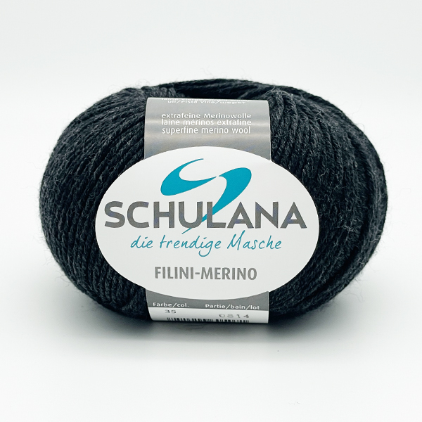 Filini-Merino von Schulana 0035 - anthrazit