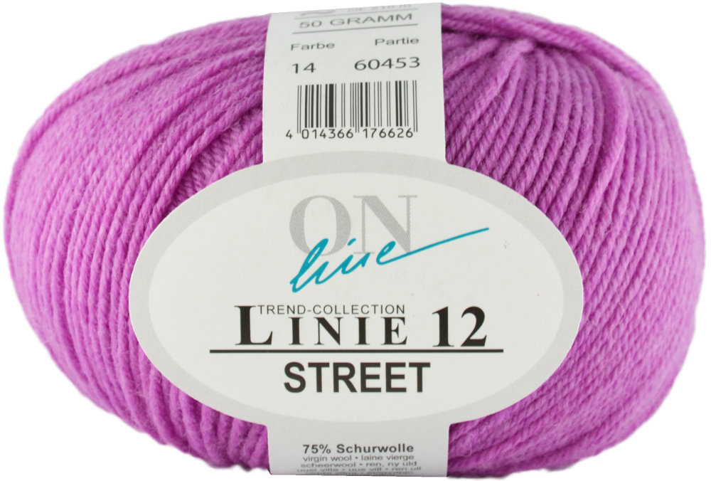 Street Linie 12 von ONline 0014 - fuchsie