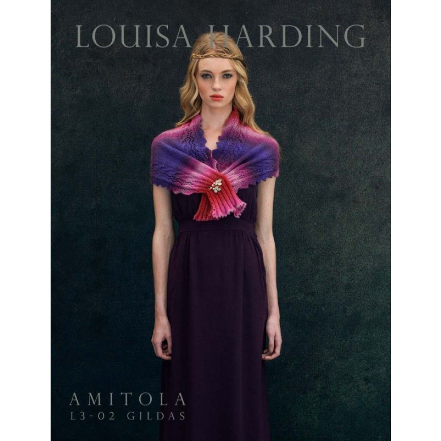 Ärmelschal Gildas | Einzelanleitung | Wolle Amitola  | Stricken | Louisa Harding