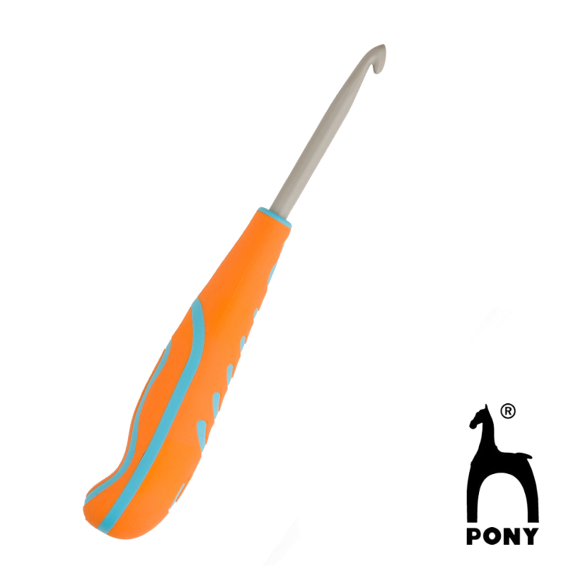 Wollhäkelnadel ergonomic von pony