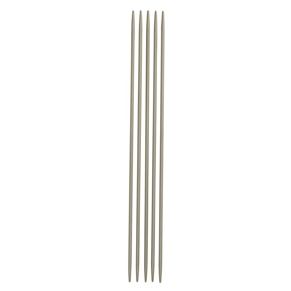 Nadelspiel Aluminium grau von Prym 15 cm 2,00 mm