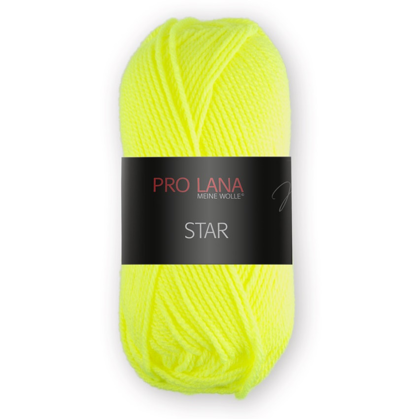 Star von Pro Lana 0082 - neon gelb