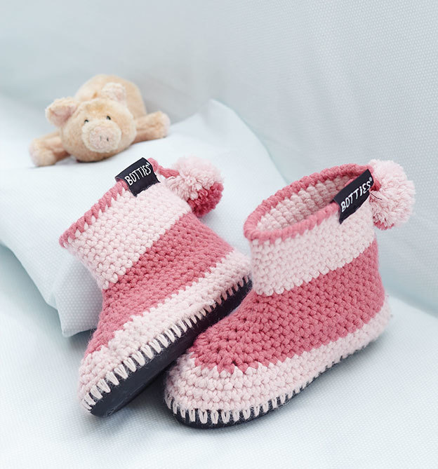 Botties häkeln - Die neue Sohle für kleine und große Füße Botties häkeln - Die neue Sohle für kleine und große Füße
