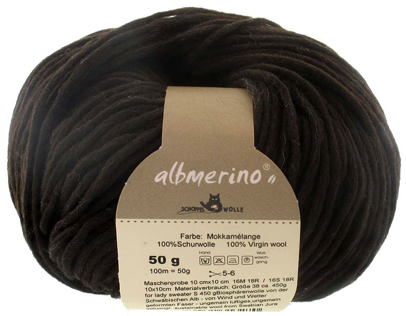 Albmerino von Schoppel 7693 - Mokkamelange