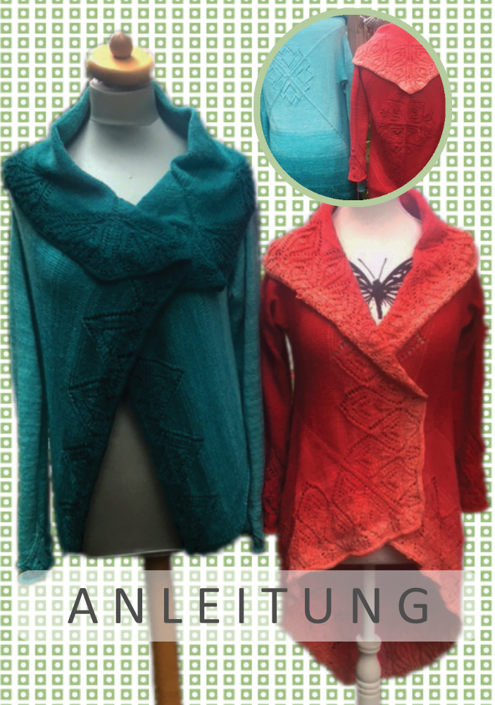 Jacke Quadratur des Kreises | Anleitung als PDF | Stricken | Sylvie Rasch