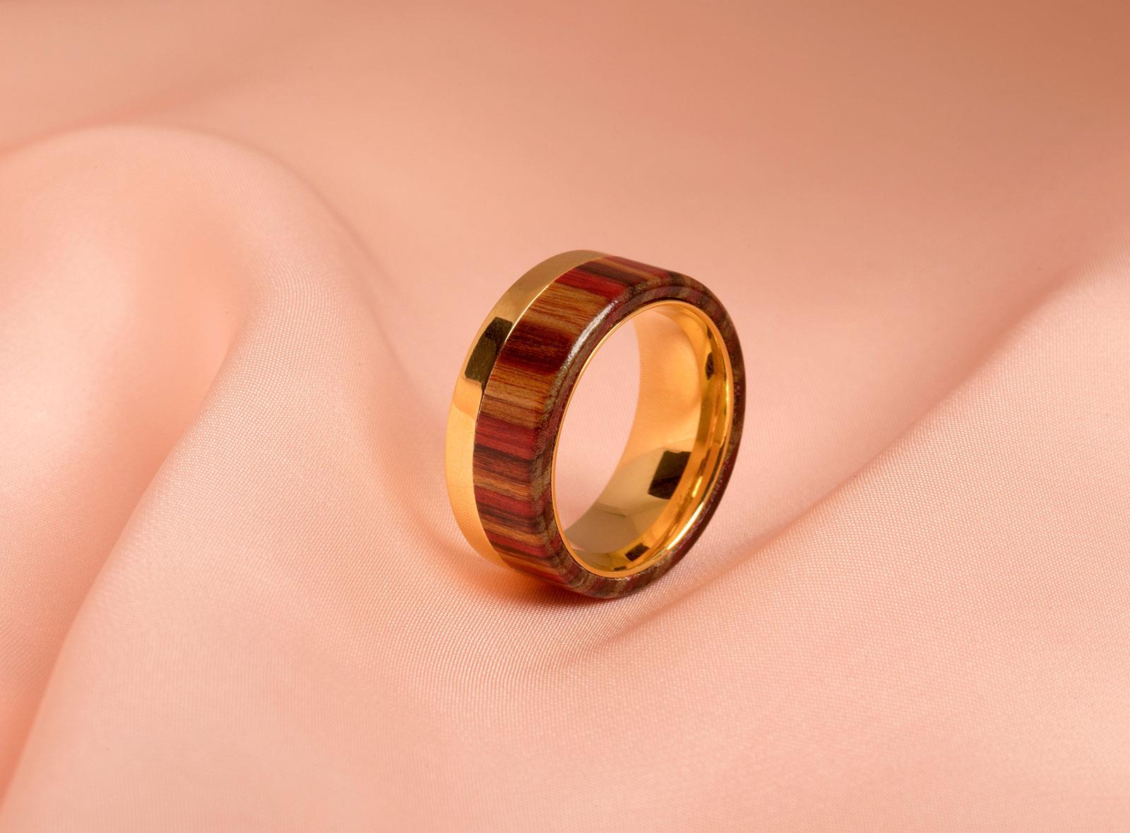 Pash Ring gold Größe M von TEEKRI 