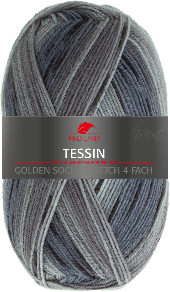 Tessin - Golden Socks Stretch - 4-fach Sockenwolle von Pro Lana 0007