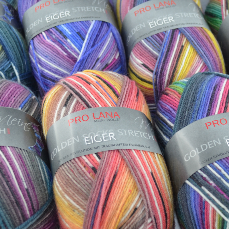 Golden Socks Stretch - 4-fach Sockenwolle von Pro Lana