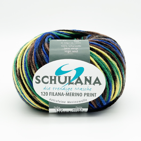 Filana-Merino 120 Print von Schulana