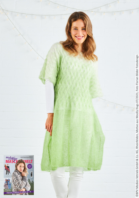 Tunika Shikoku | Anleitungsheft | Wolle Lace  | Stricken | Woolly Hugs