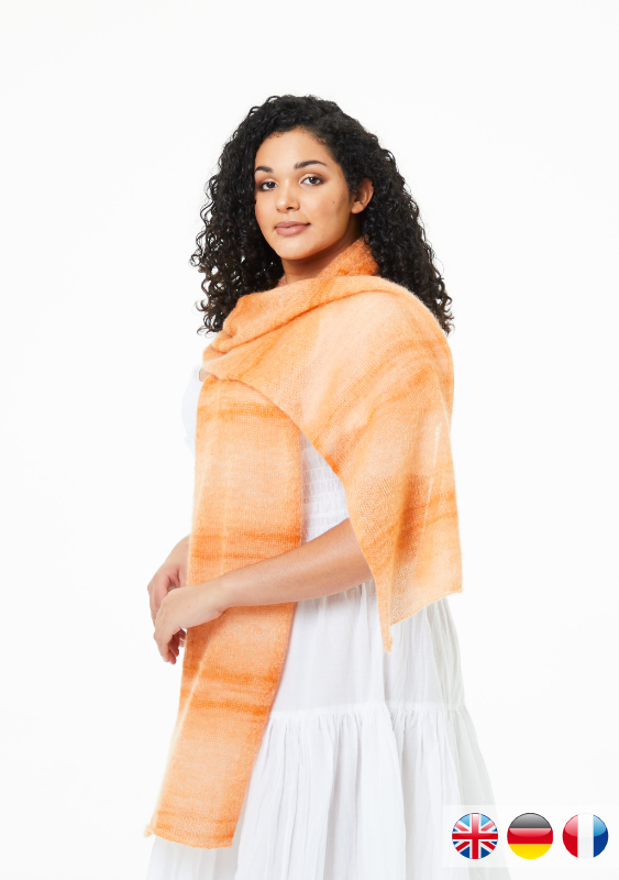 Bea Wrap Brook | Einzelanleitung | Stricken | Lisa Richardson