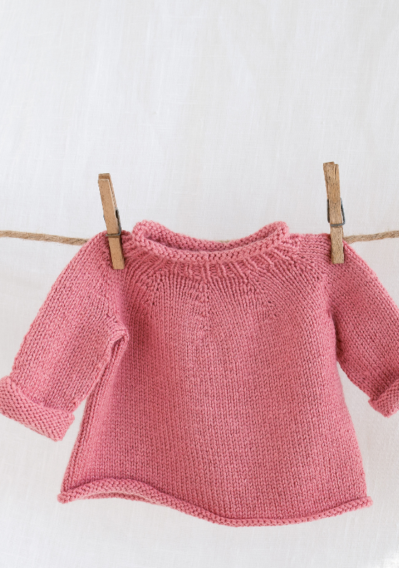Baby-Pullover Buddy | Einzelanleitung | Stricken | Erika Knight