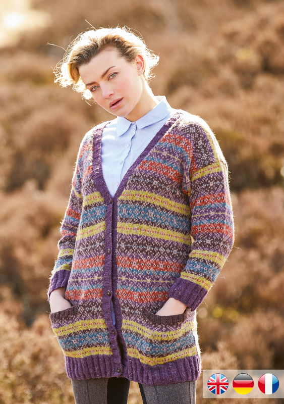 Jacke Ethel | Einzelanleitung | Stricken | Lisa Richardson