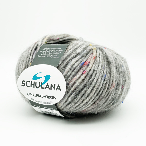 Lanalpaco-Circus von Schulana 0109 - dunkelgrau