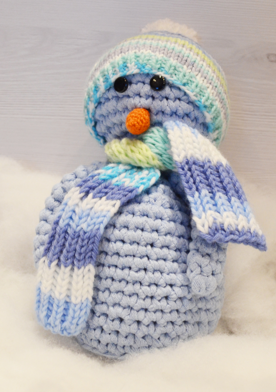 Schneemann Gletscher | Anleitung als PDF | Häkeln | Annemarie
