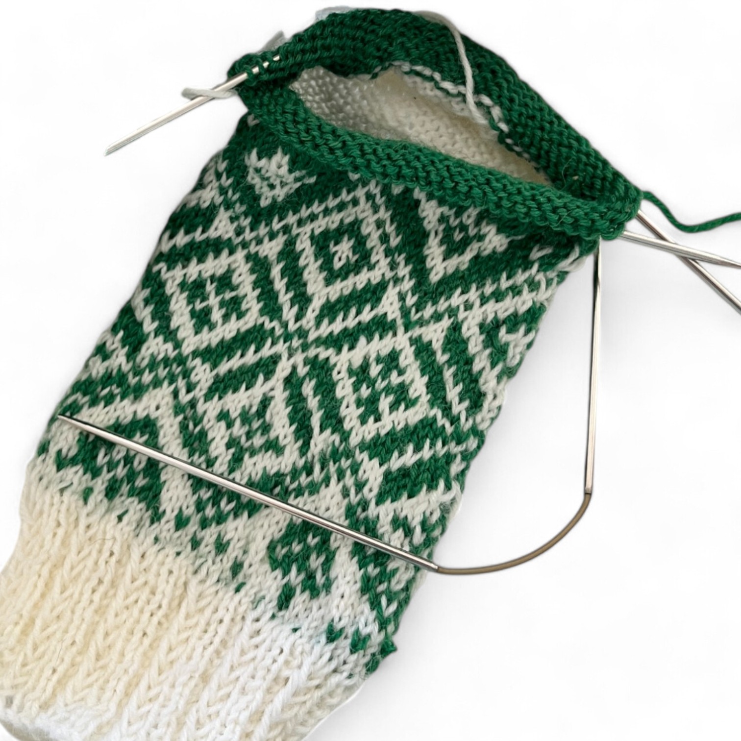 Adventssocke Weihnachtstraum | Anleitung | Wolle Street Linie 12  | Stricken | Sylvie Rasch