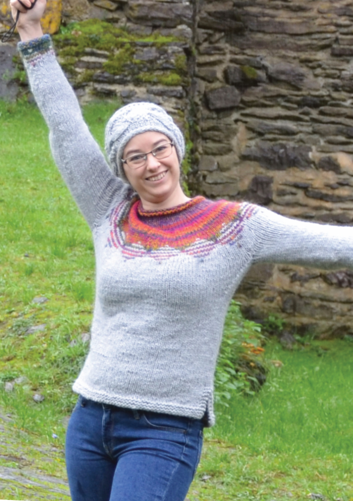 Pullover Rauten-Illusion | Einzelanleitung | Wolle Fano Linie 359  | Stricken | Claudine