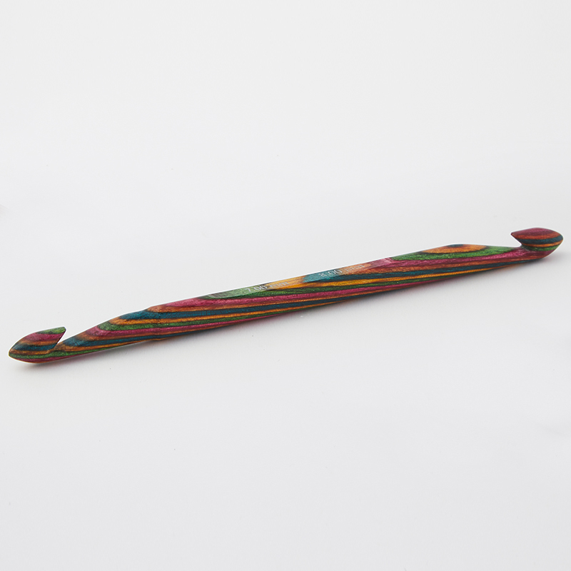 Doppelhäkelnadel Symfonie Holz von knit pro 6,00 - 6,50 mm