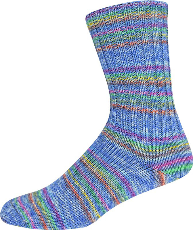 Supersocke Merino Extrafein Sort. 367 Color 4-fach von ONline 3039