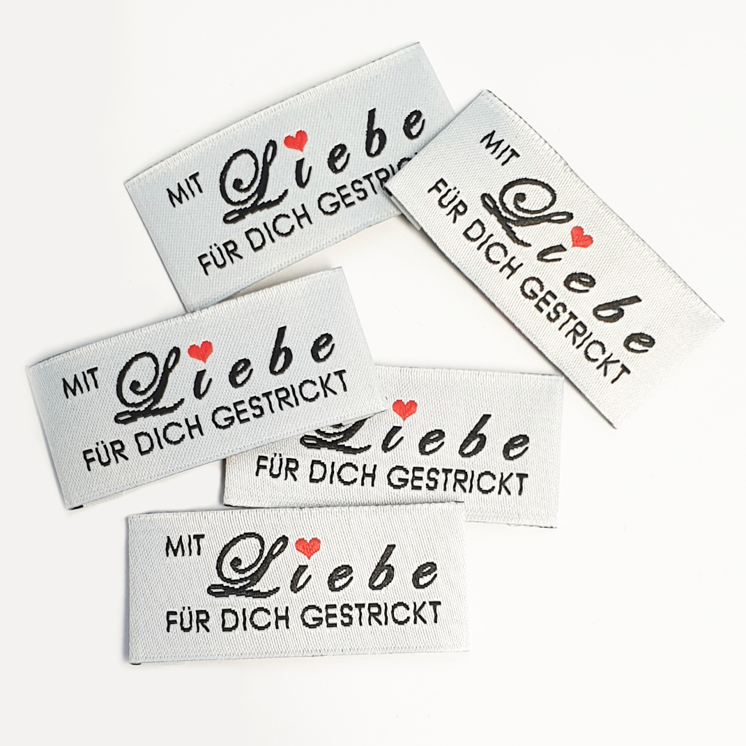 mit Liebe - weiß | 1,50 €