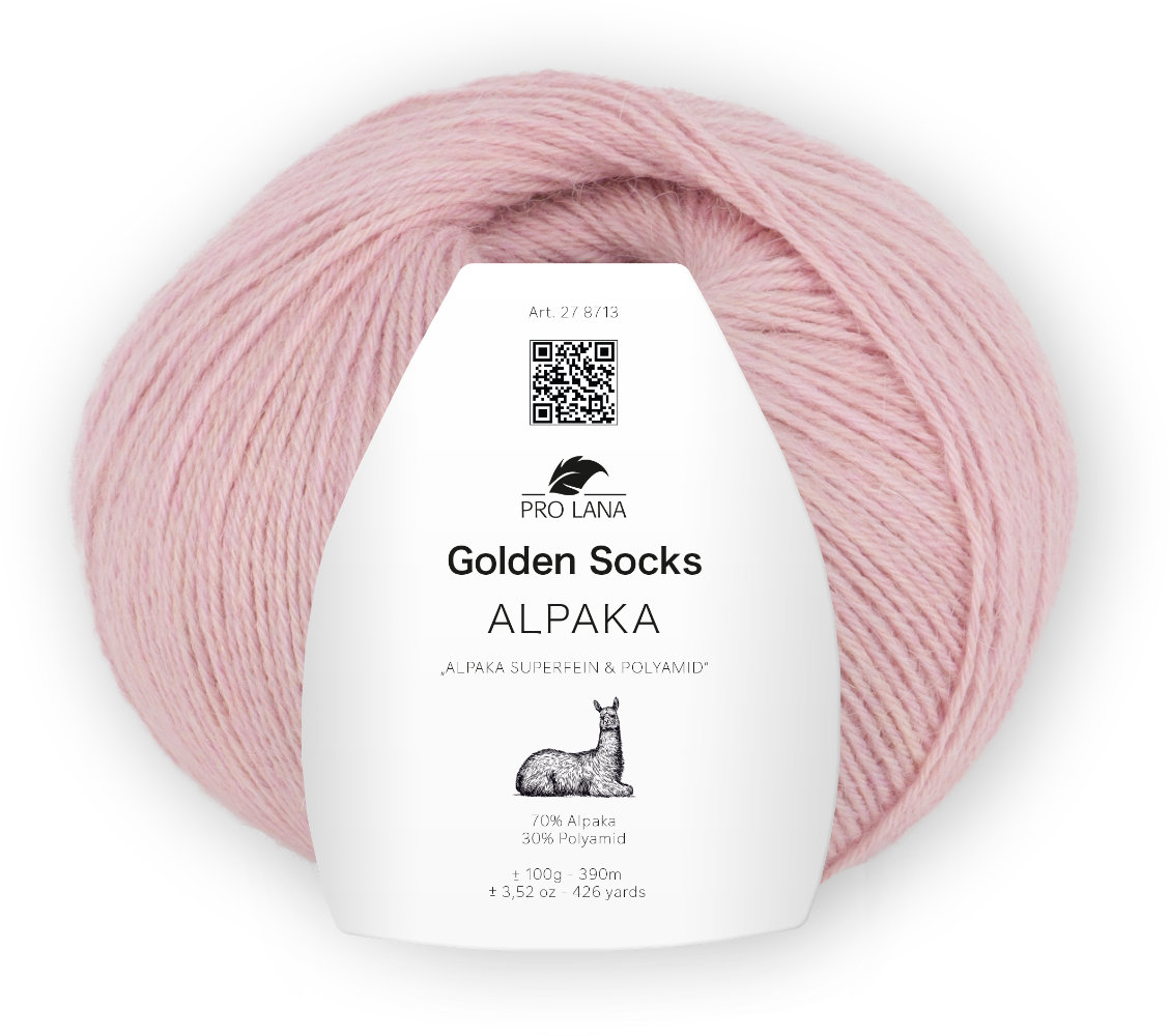 Alpaka Golden Socks - 4-fach Sockenwolle von Pro Lana