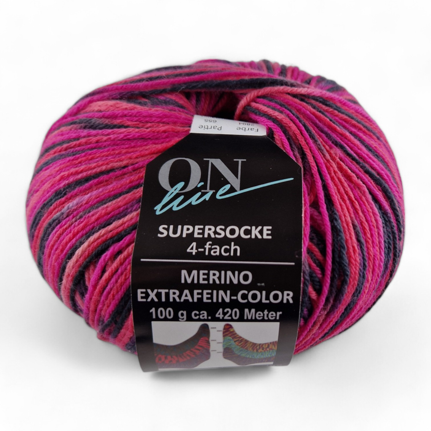 Sort. 345 - 2894 - rosa/schwarz | 11,95 €