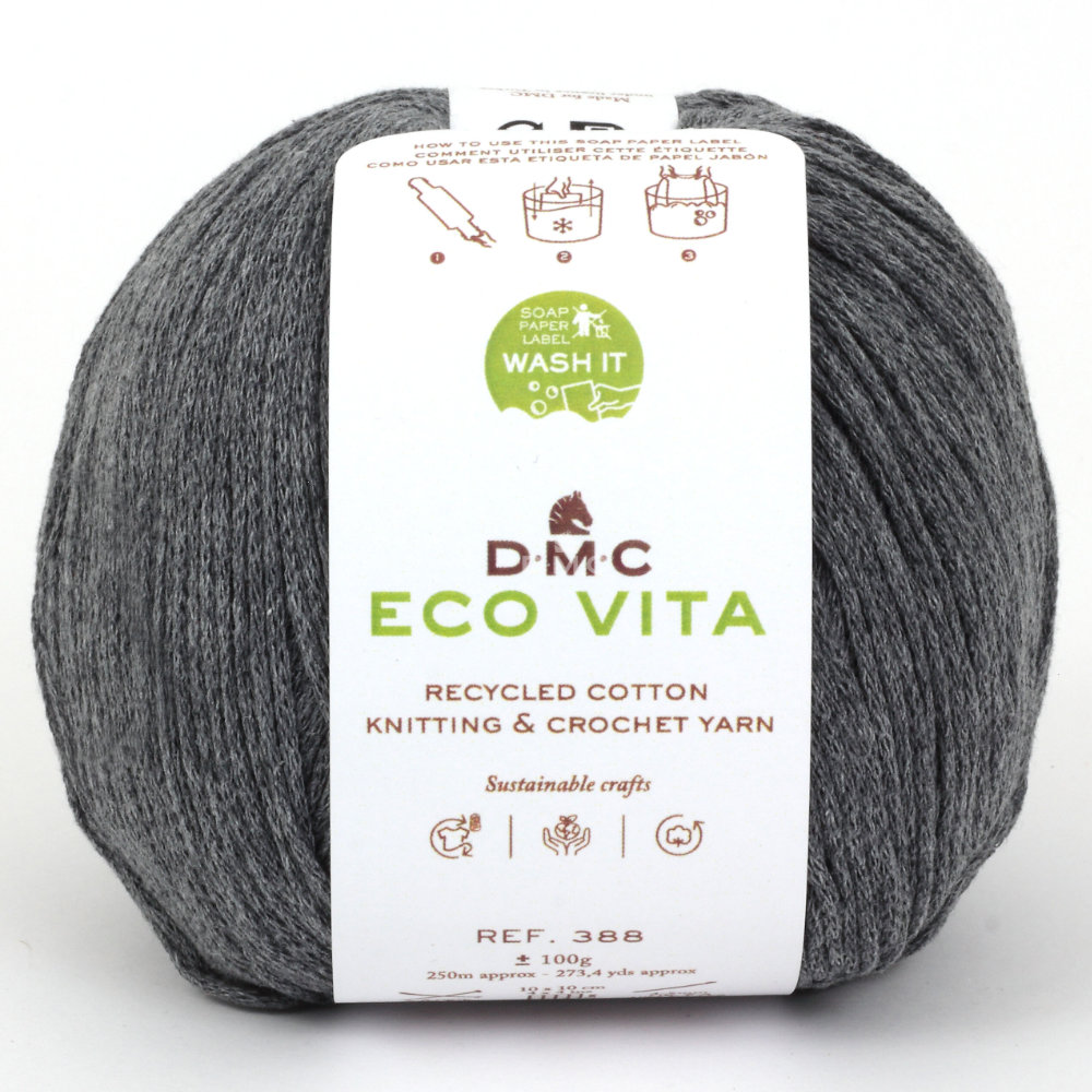 Eco Vita uni von DMC 0102 - grau