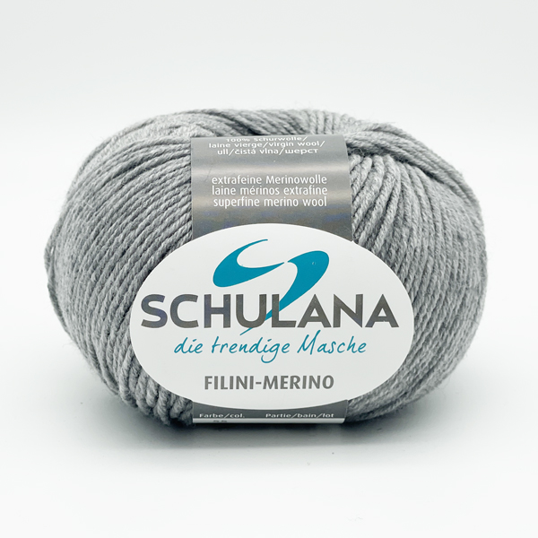 Filini-Merino von Schulana 0055 - mittelgrau