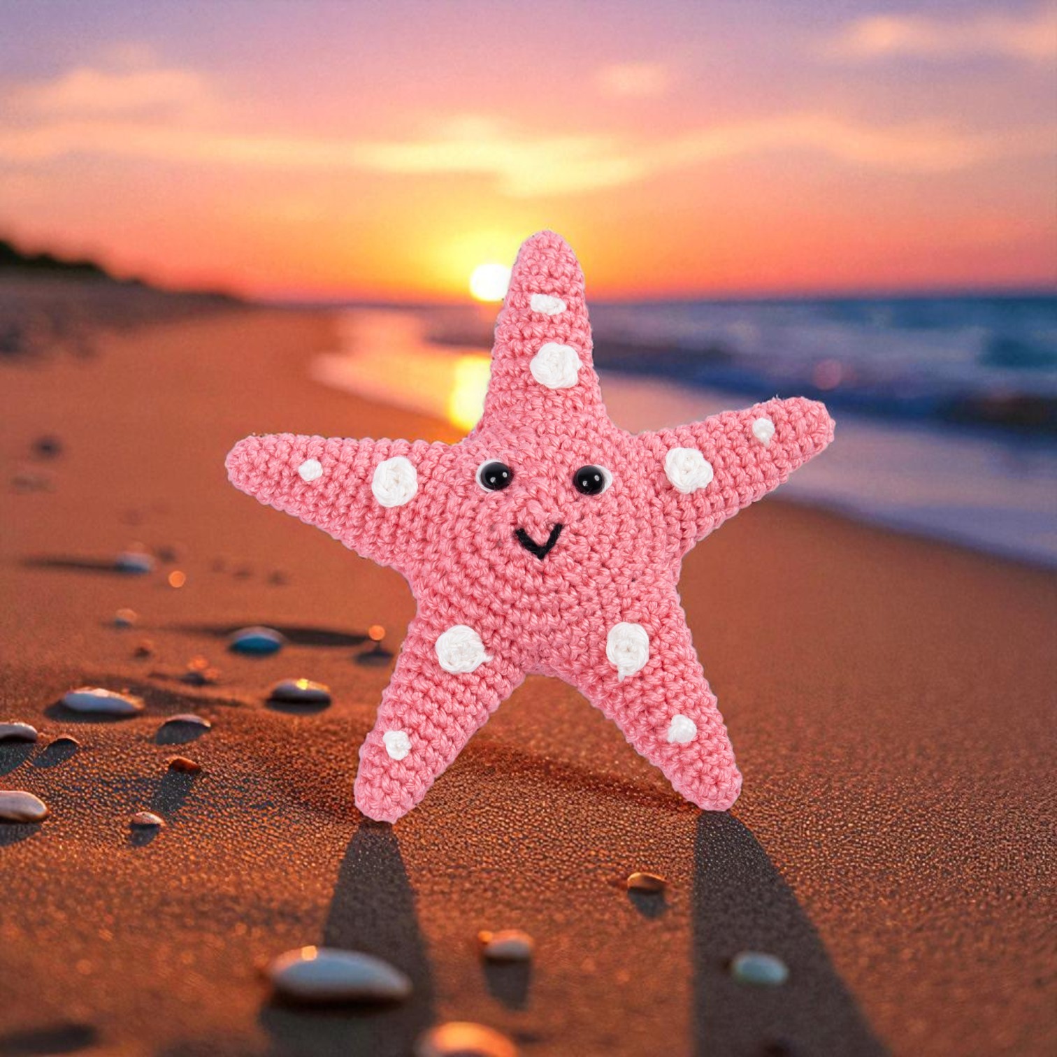 Seestern Stella - MyGurumi  | Wollpaket mit Basic Cotton 0061 - lagune | Häkeln | @magicloopscrochet Cansu Deniz-Öztürk Seestern Stella - MyGurumi  | Wollpaket mit Basic Cotton 0061 - lagune | Häkeln | @magicloopscrochet Cansu Deniz-Öztürk