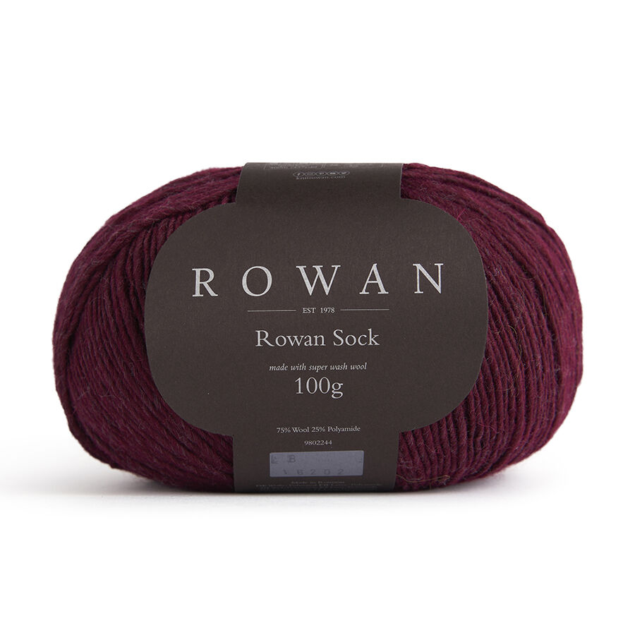 Sock 4-fach Sockenwolle von Rowan 0008 - Ruby