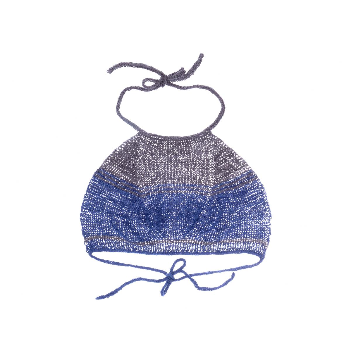 Neckholder "Lagoon" | Anleitungsheft | Wolle El Linio  | Stricken | Irene Lindörfer