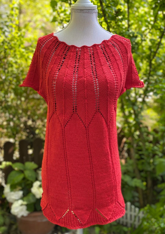 Shirt Summerday | Anleitung | Wolle Club Linie 23  | Stricken | Sylvie Rasch
