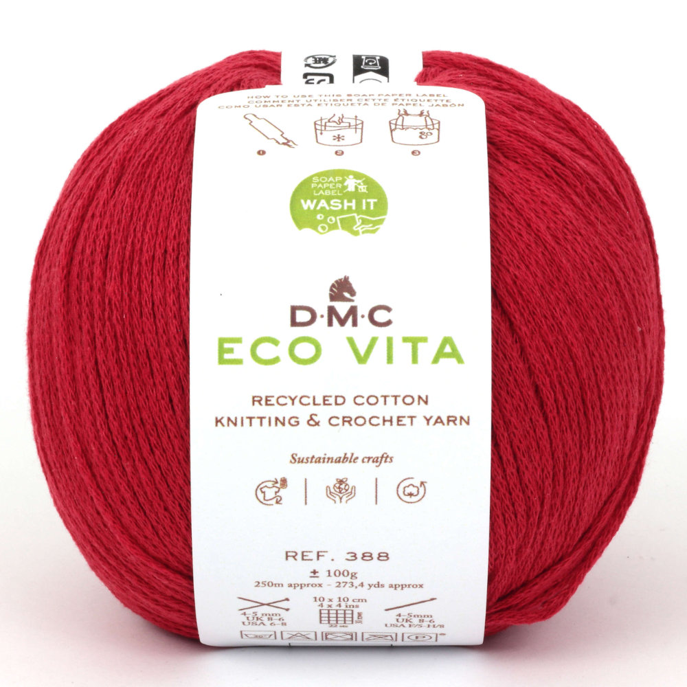 Eco Vita uni von DMC 0555 - rot