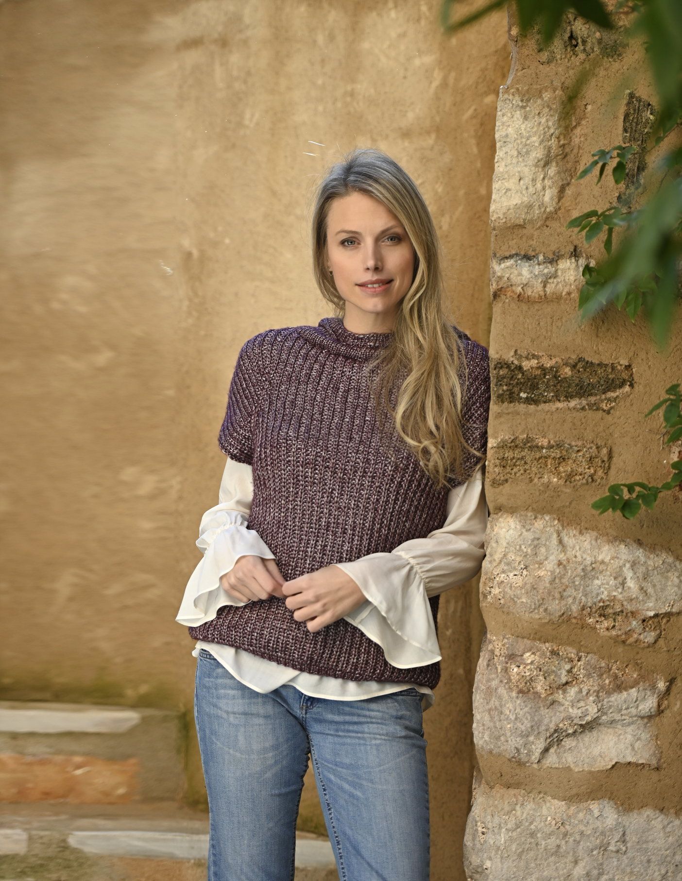 Kapuzenpullunder | Anleitungsheft | Wolle Gavia Linie 515  | Stricken | ONline