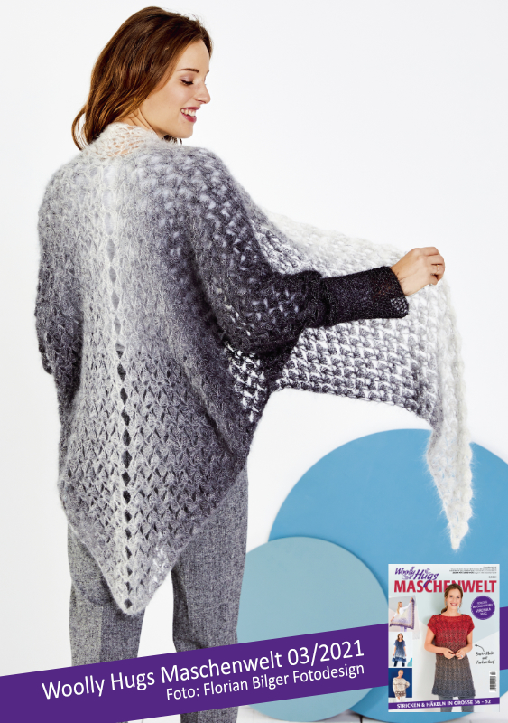 Zipfeljacke Takara | Anleitungsheft | Wolle Lace  | Häkeln | Woolly Hugs