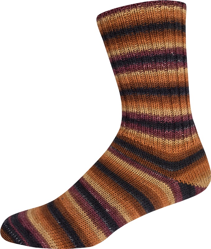 Supersocke 100 mit Aloe Vera und Jojoba Öl,  4-fach von ONline Sort. 356 Moonlight Color - 2972