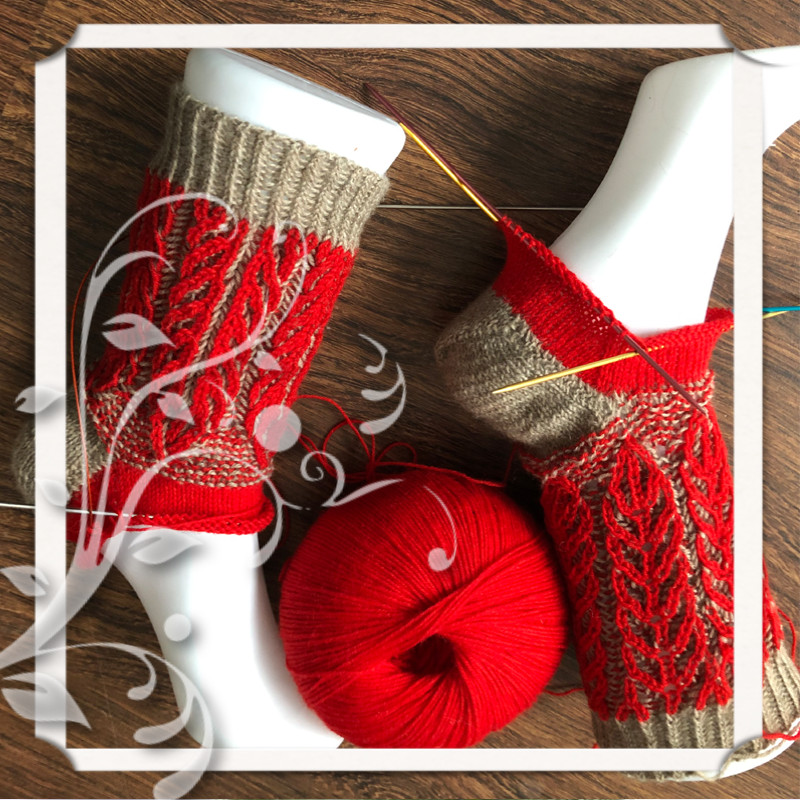 Socken Infernale | Einzelanleitung | Stricken | Sylvie Rasch