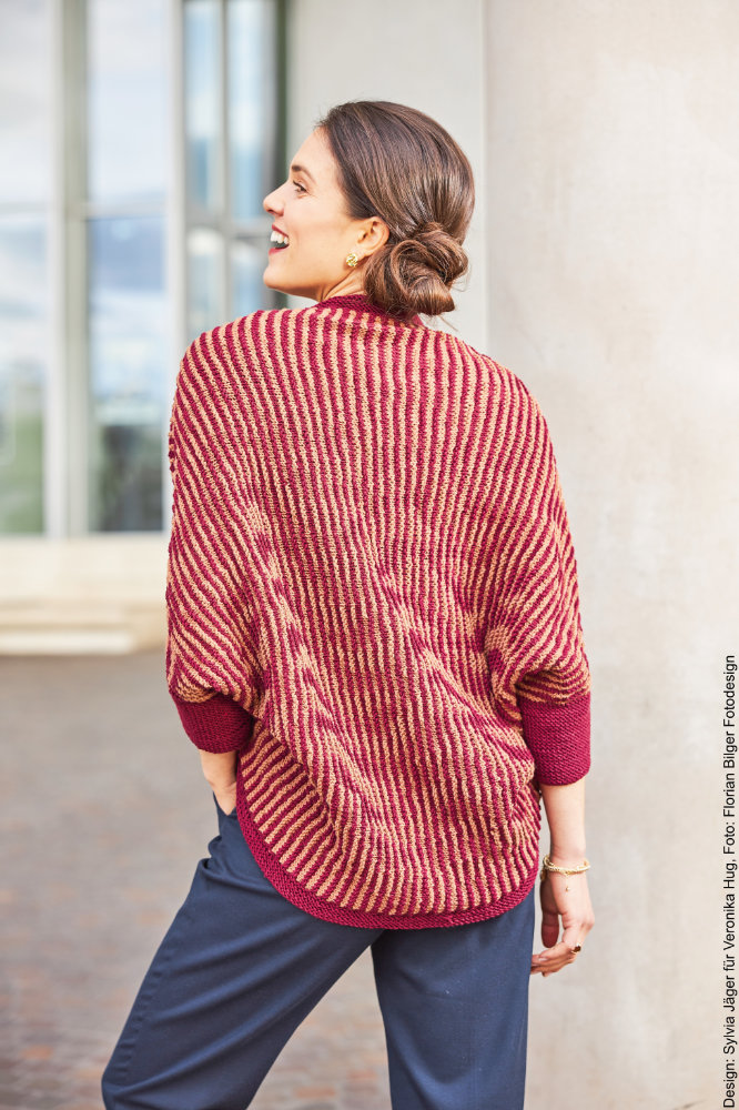 Seelenwärmer Schattenstricken | Anleitungsheft | Wolle Merino Stretch  | Stricken | Veronika Hug, Woolly Hugs, Christophorus Verlag